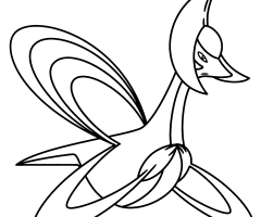 Coloriage Cresselia