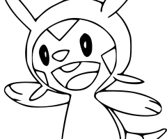 Coloriage Marisson Pokemon