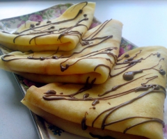 Crêpes chocolat