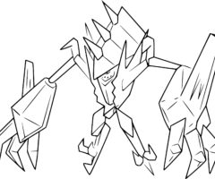 Coloriage Necrozma