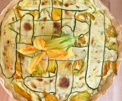 Tarte courgette